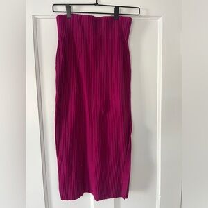 Express midi sweater skirt